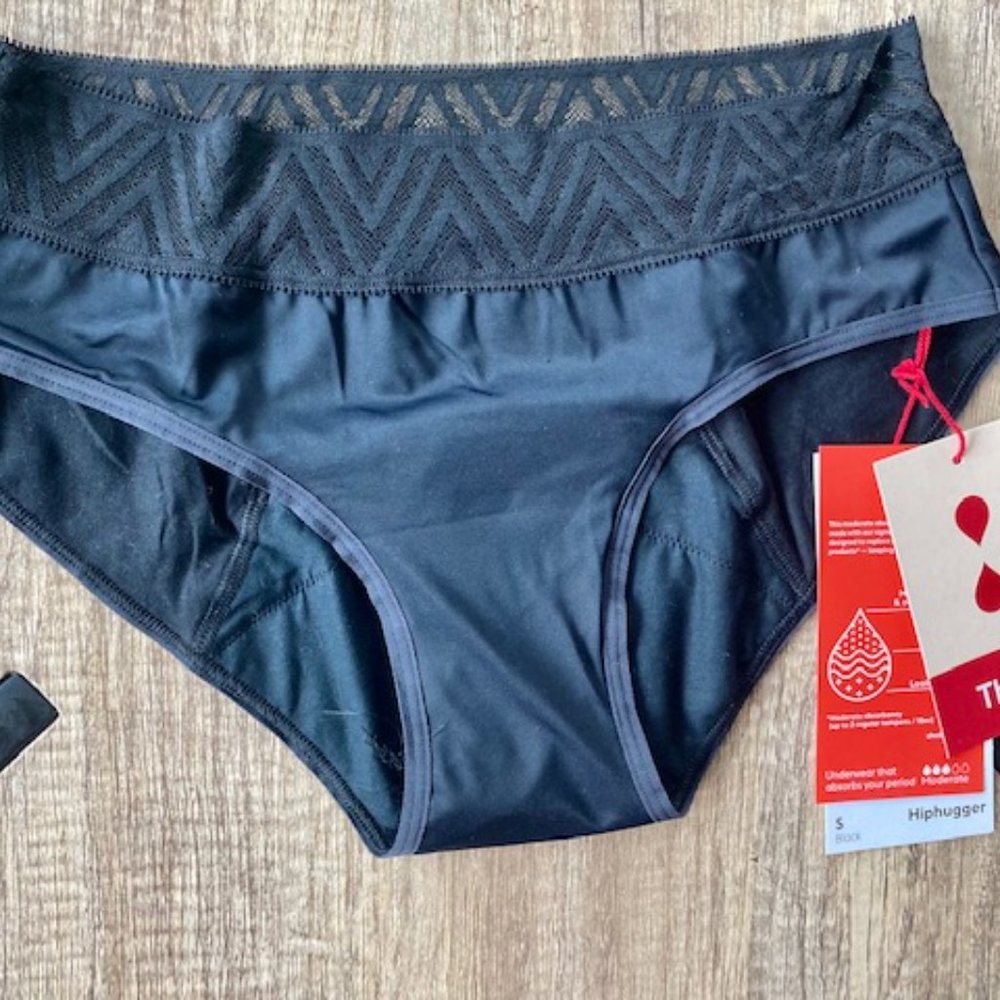 Thinx Hiphugger Black - Small